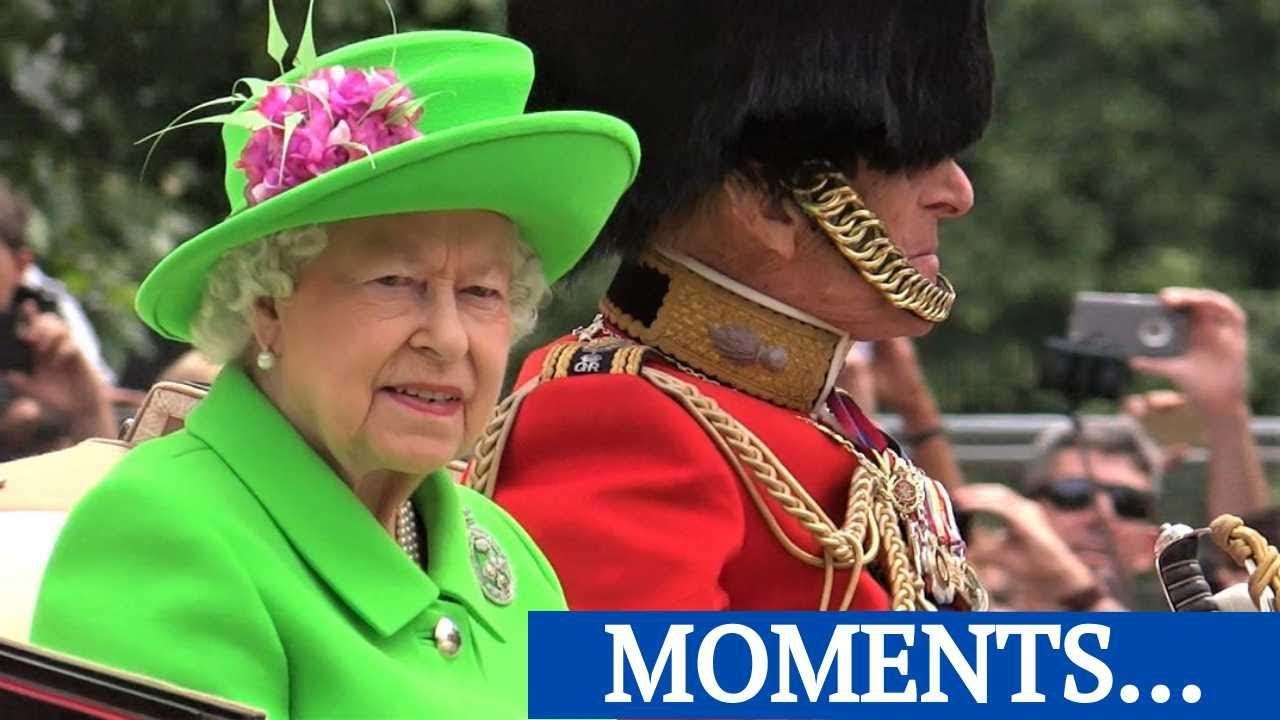 The Queen Elisabeth II: Moments of her life that we filmed.
