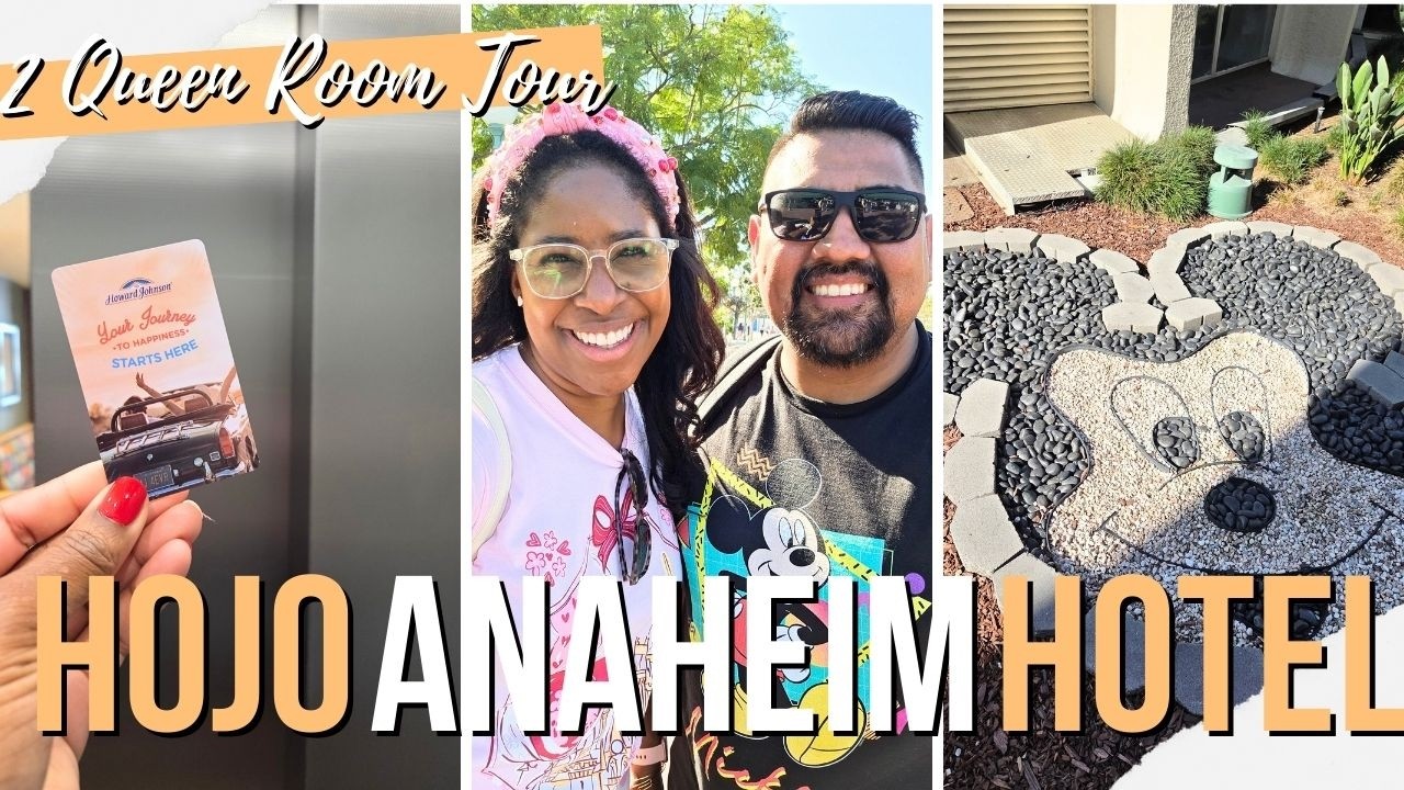 Is the HoJo Anaheim Hotel the RIGHT Hotel for Your Disneyland Trip? Howard Johson Anaheim Room Tour