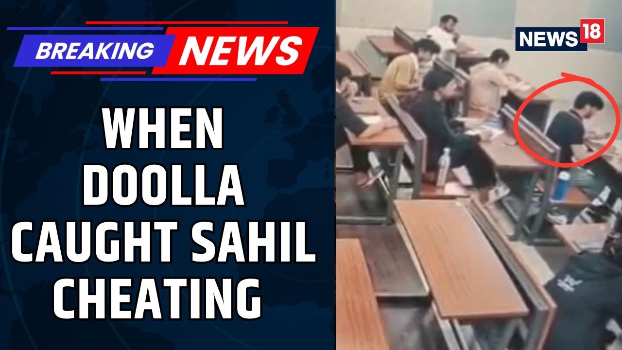 When Doolla Caught Sahil Cheating: CCTV Footage Shows What Happended Inside IIT Bombay Exam Hall
