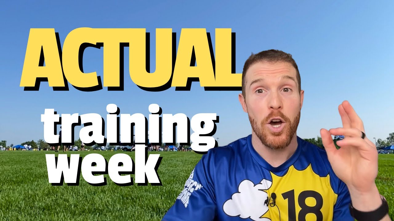 A Realistic (Imperfect) Week of Ultimate Frisbee Training: Daily Breakdown