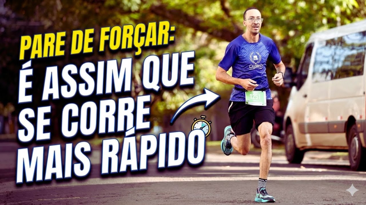 Você Está Correndo Errado!!!!Assim Você Corre Mais Rápido Com Menos Esforço