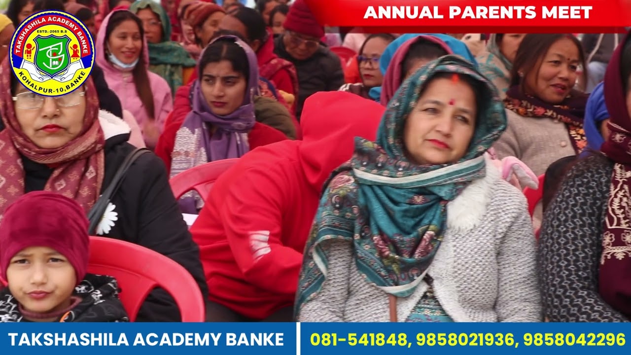 Annual Parents Meet & Food Festival at Takshashila Academy, Banke — a day filled with bonding.