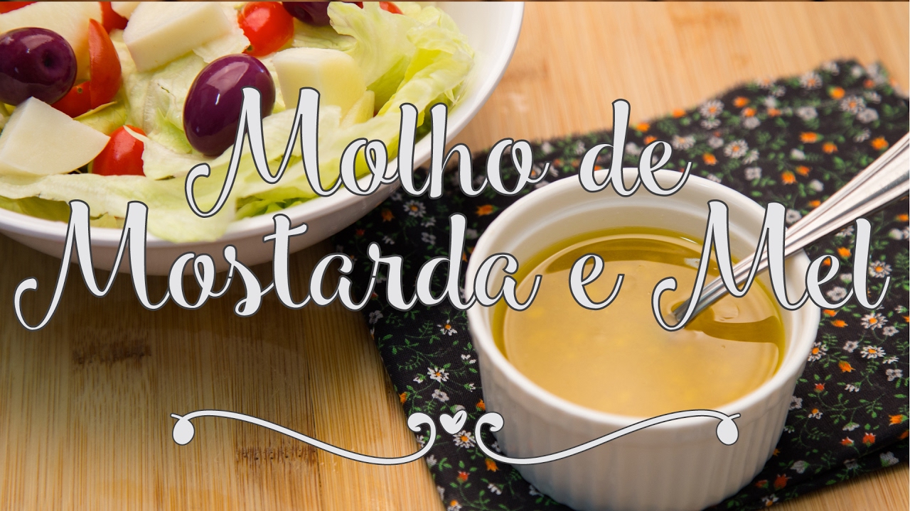 Molho de Mostarda e Mel para Salada, Receita - Pimenta e Sal #18
