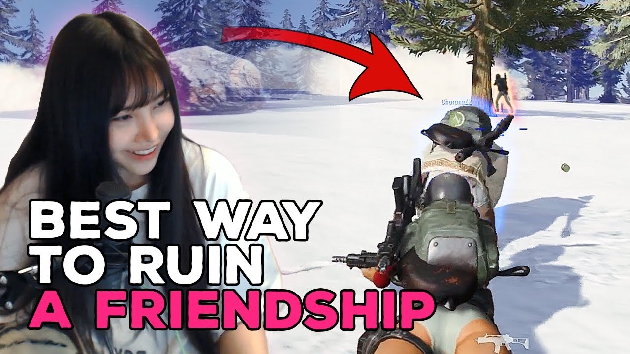 PUBG WITH FRIEND IN A NUTSHELL - PUBG WTF Girl Streamer Moments Ep. 15