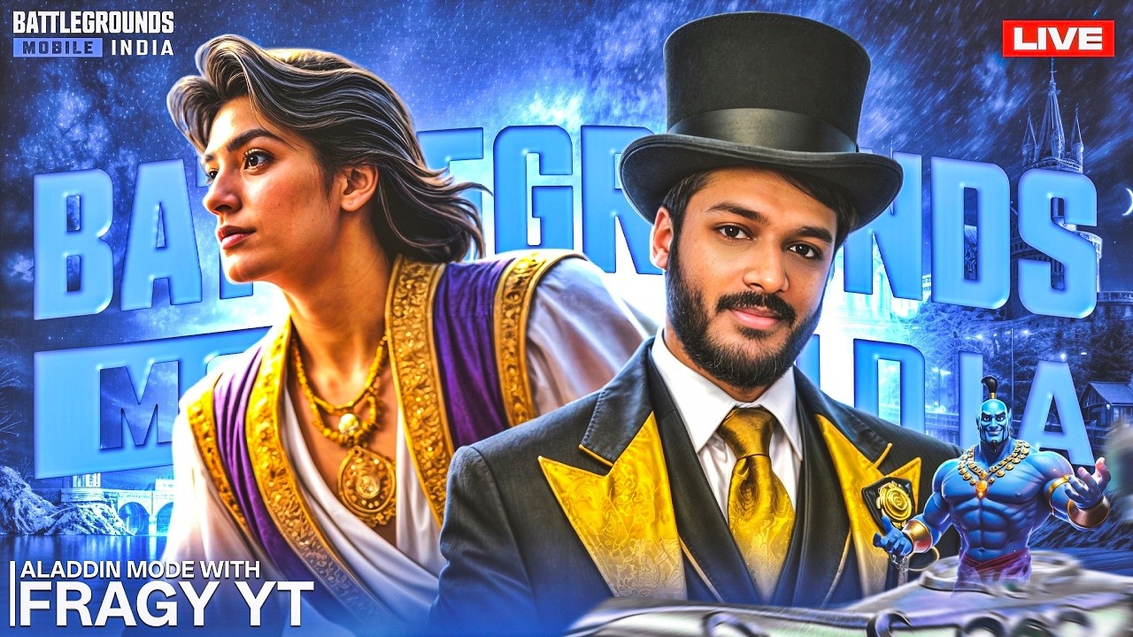 🔴 Finally Genie & Alladin Event Mode Return! 🎩 || BGMI LIVE GENIE UPDATE|| #bgmilive #newupdate