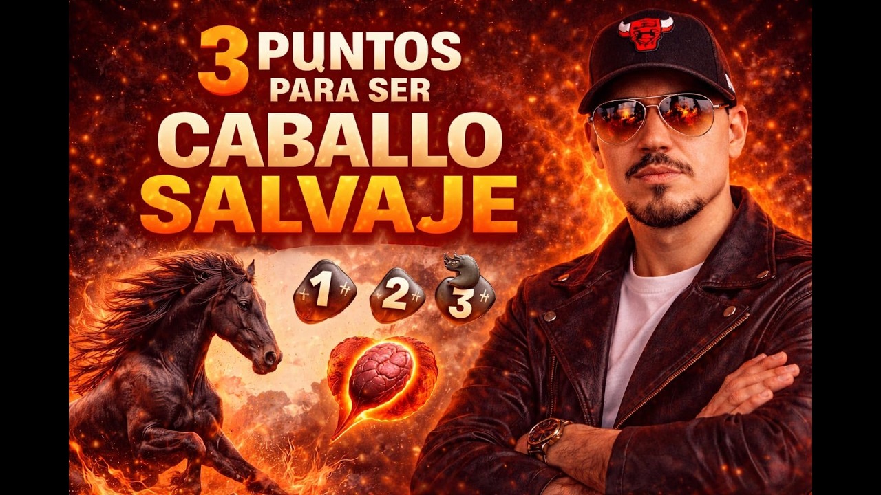 🔥 3 puntos para ser un CABALLO SALVAJE 🐎| Iván Barca.​