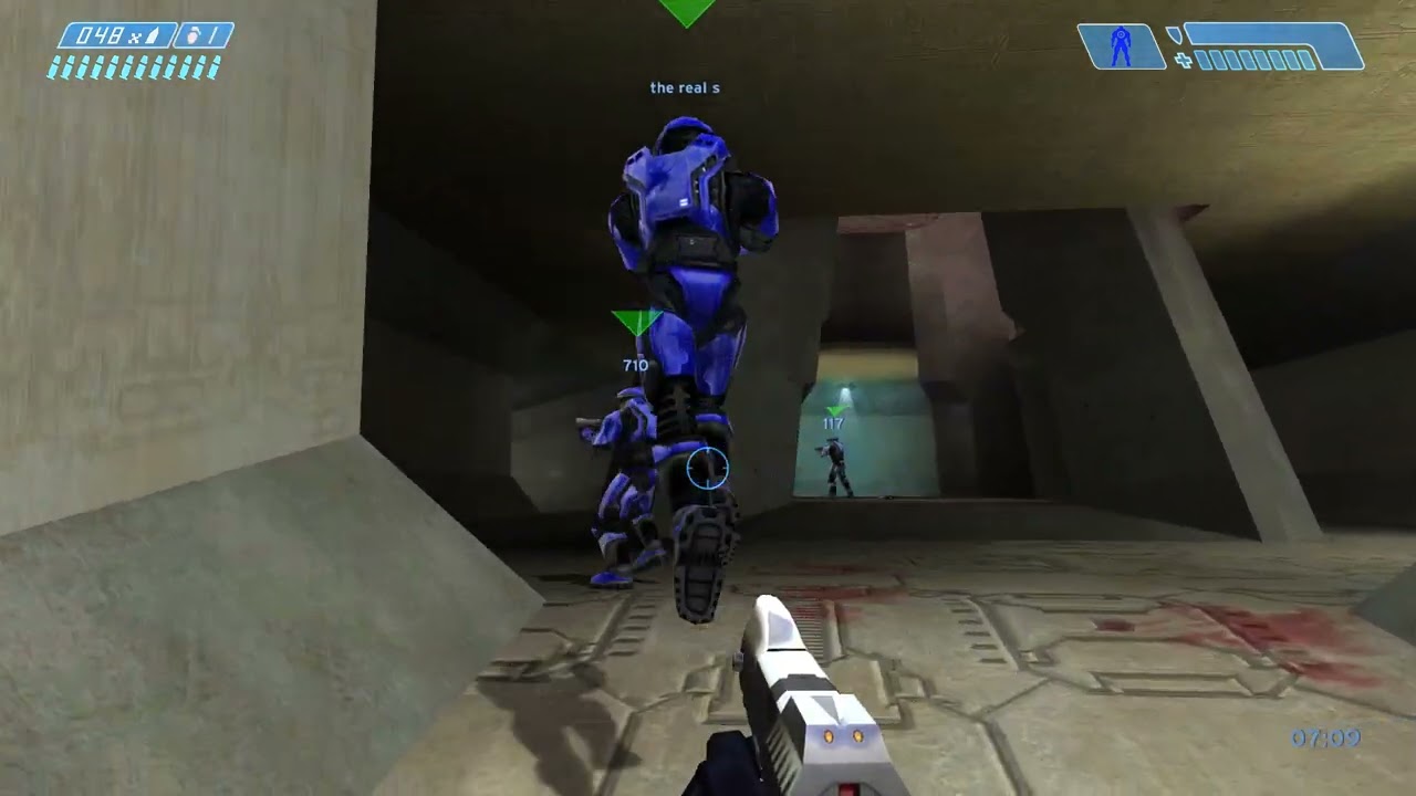 Halo 1 BTB Team Slayer on Rat Race (7v8) (Full Comms)
