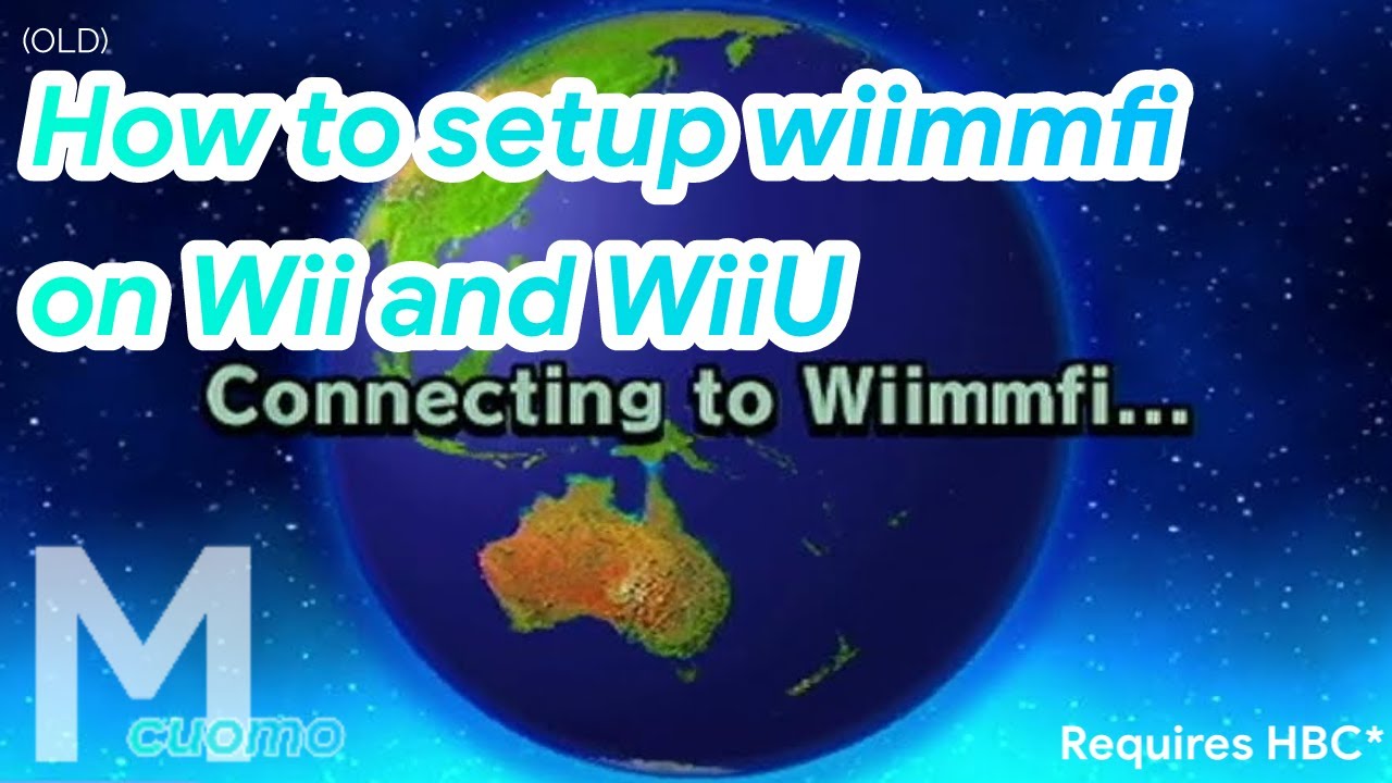 How to use Wiimmfi on Wii and Wii U (OLD)