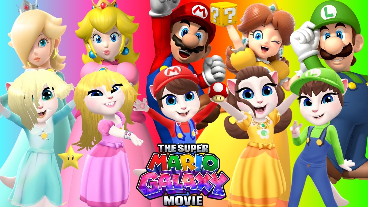 🌈 MARIO GALAXY ➕ ANGELA 2 | Cosplay Makeover