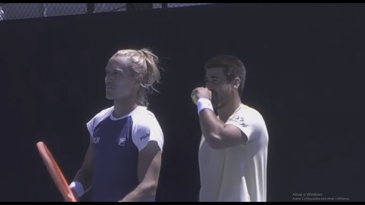 Luz/Matos vs Krawietz/Puetz Round 02 - Australian Open 2026