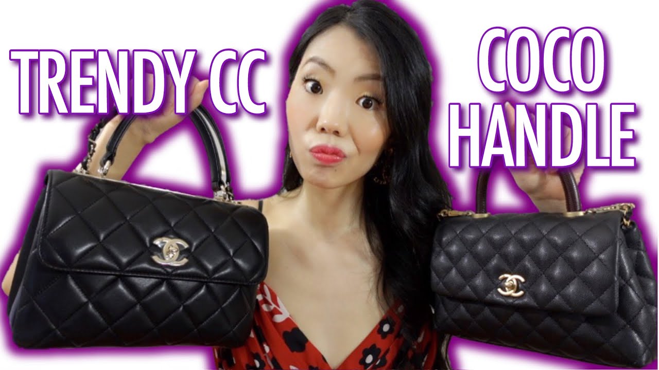 WHICH ONE SHOULD YOU CHOOSE?! CHANEL TRENDY CC VS COCO HANDLE | FashionablyAMY