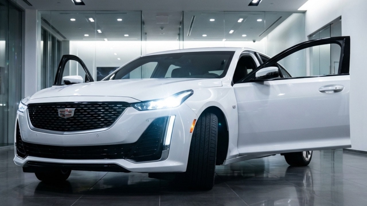Cadillac CT5 2026 Night Mode — Style, Silence & Power