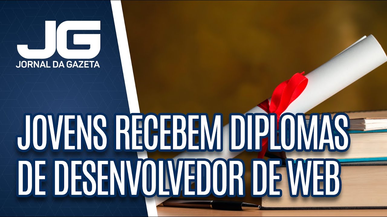 Jovens da periferia recebem diplomas de desenvolvedor de web