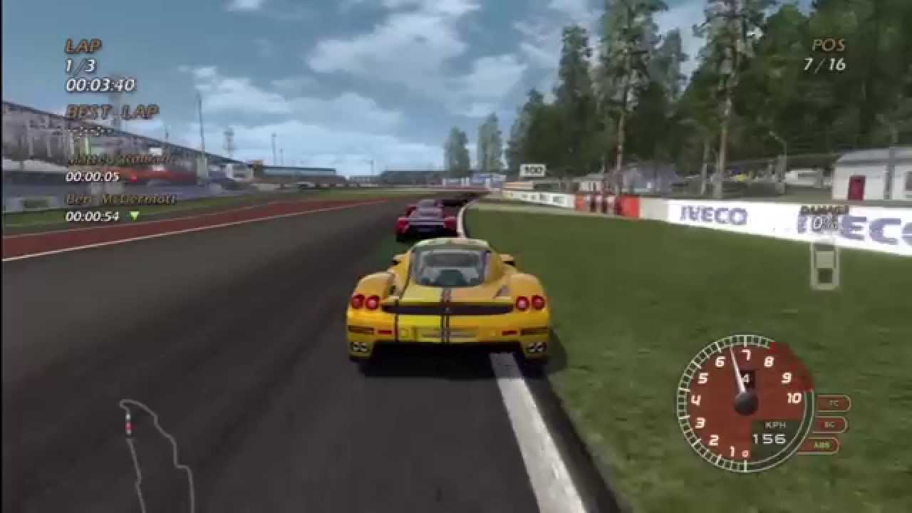 SuperCar Challenge Gameplay PS3
