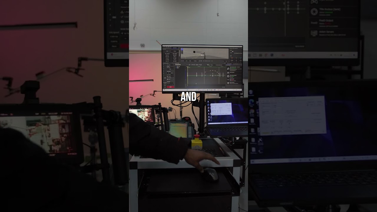 Motion Control Robot Workstation Control Desk #30daysofmoco