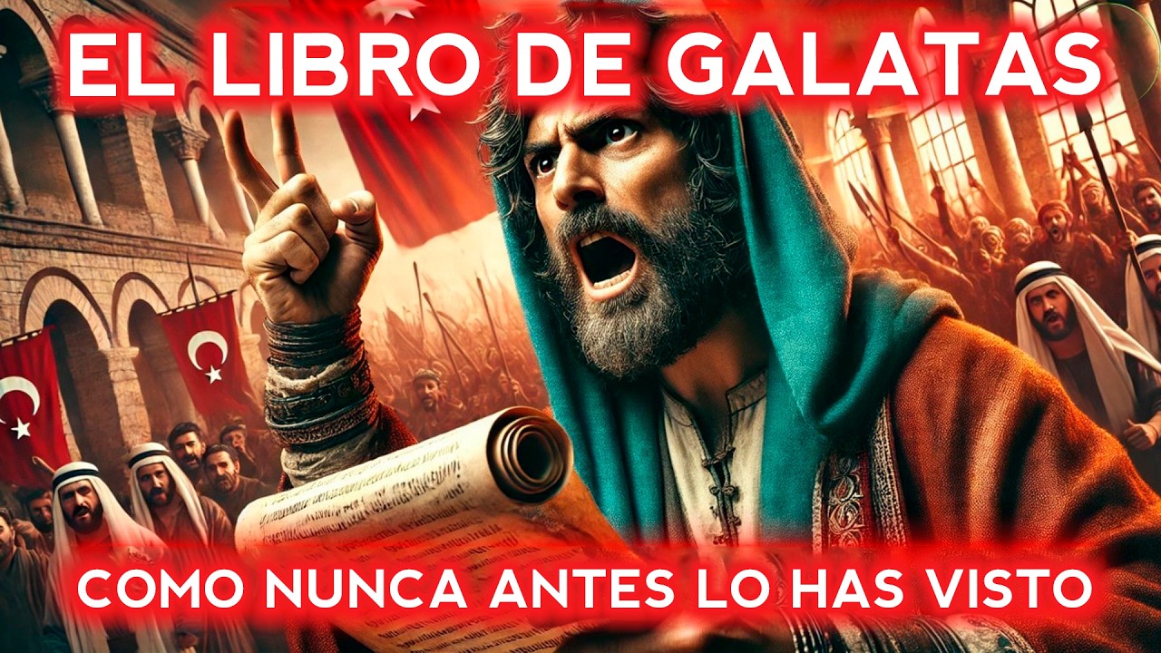 La HISTORIA Del Libro de GALATAS Explicada Como Nunca Antes la Habías Visto