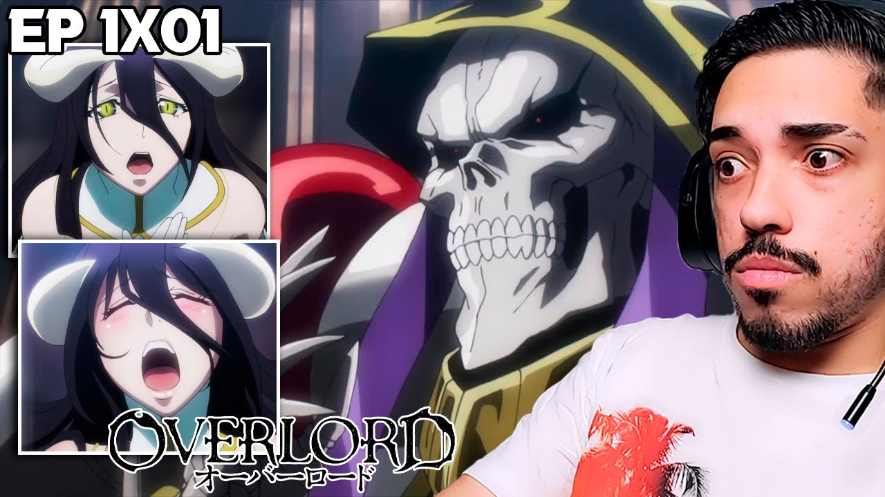 LORD MOMON E ALBEDO | ASSISTINDO OVERLORD PELA PRIMEIRA VEZ EPISODIO 01 TEMPORADA 01 REACT