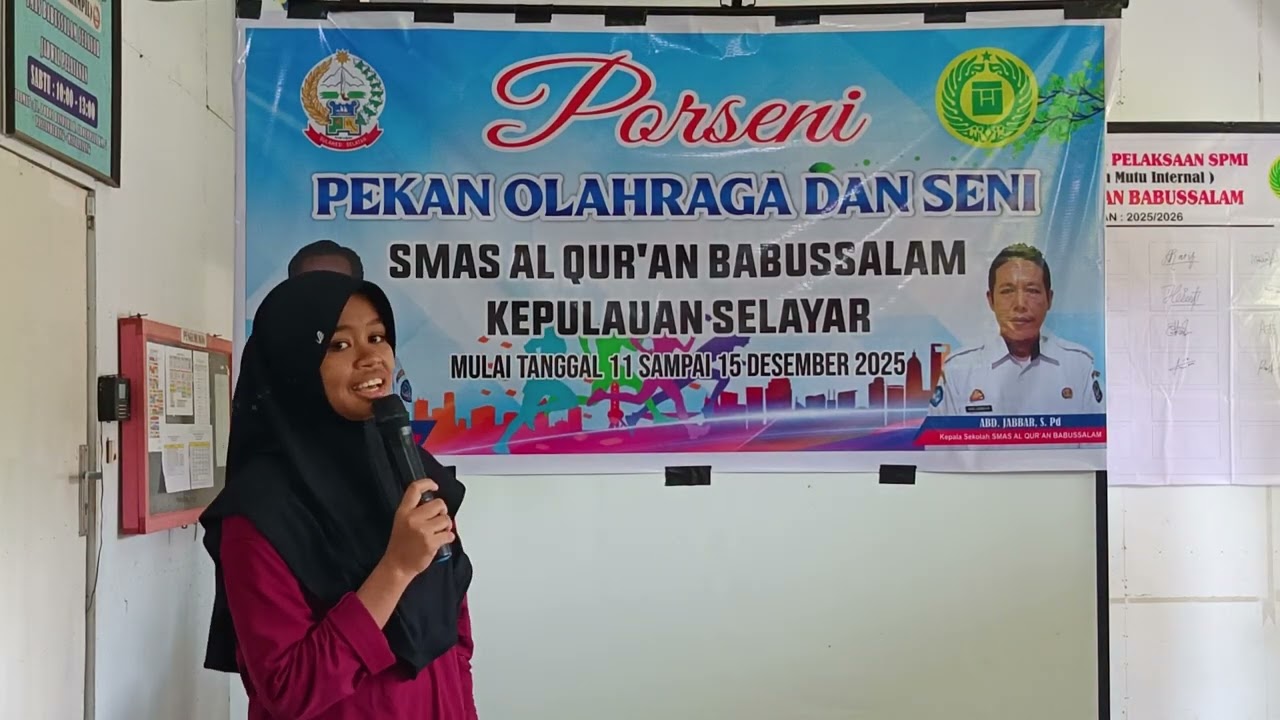 Lomba nyanyi solo kelas Xi