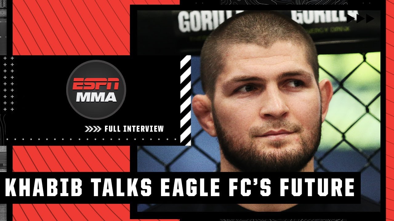 Khabib Nurmagomedov announces Eagle FC’s debut in the U.S. in 2022 [FULL INTERVIEW] | ESPN MMA