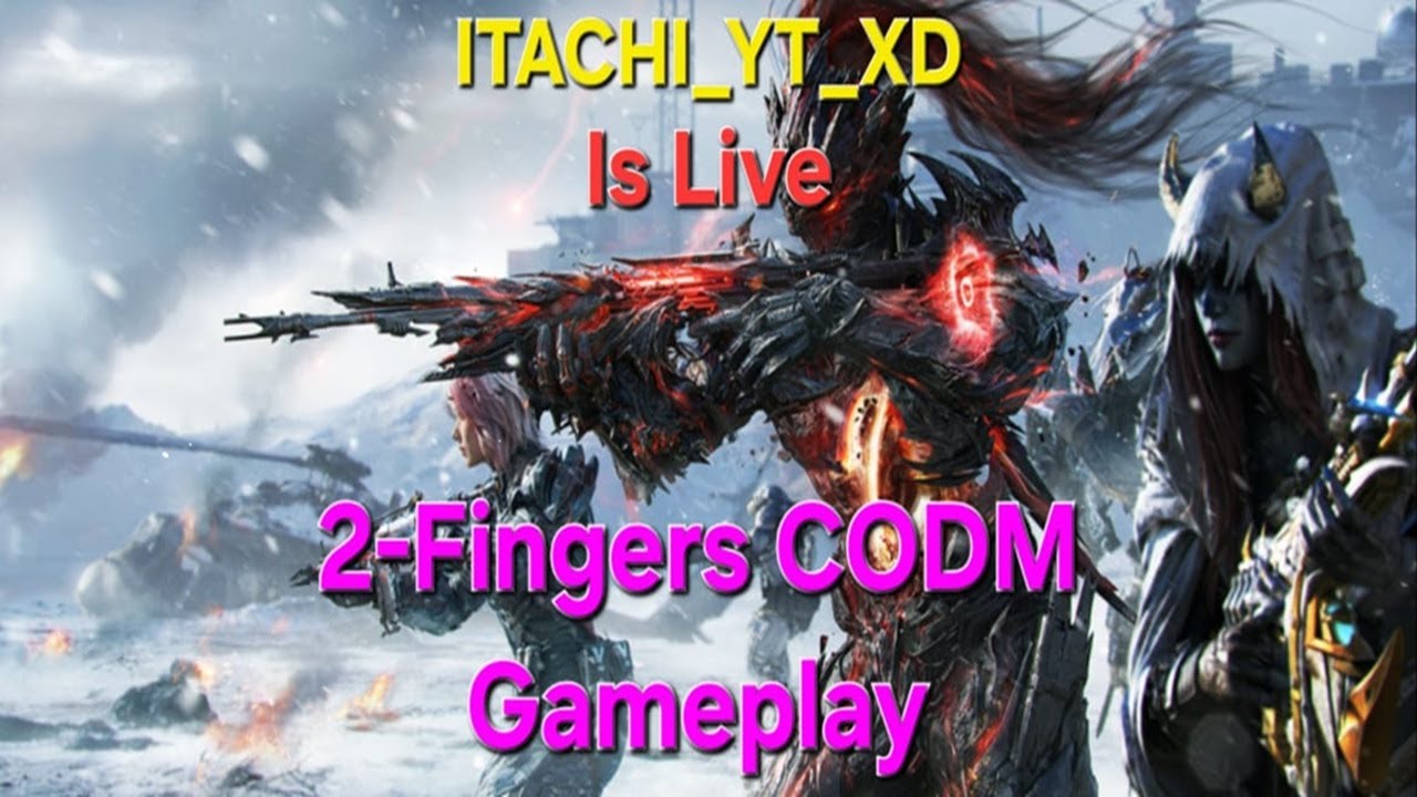 BR & DMZ grind || 2-fingers Insane gameplay || Join me live || ITACHI_YT_XD playing CODM
