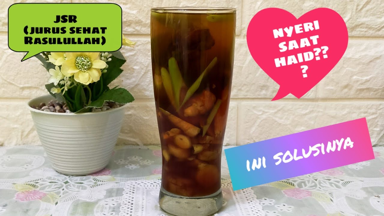 JSR(jurus sehat Rasulullah)ll mengobati nyeri haid
