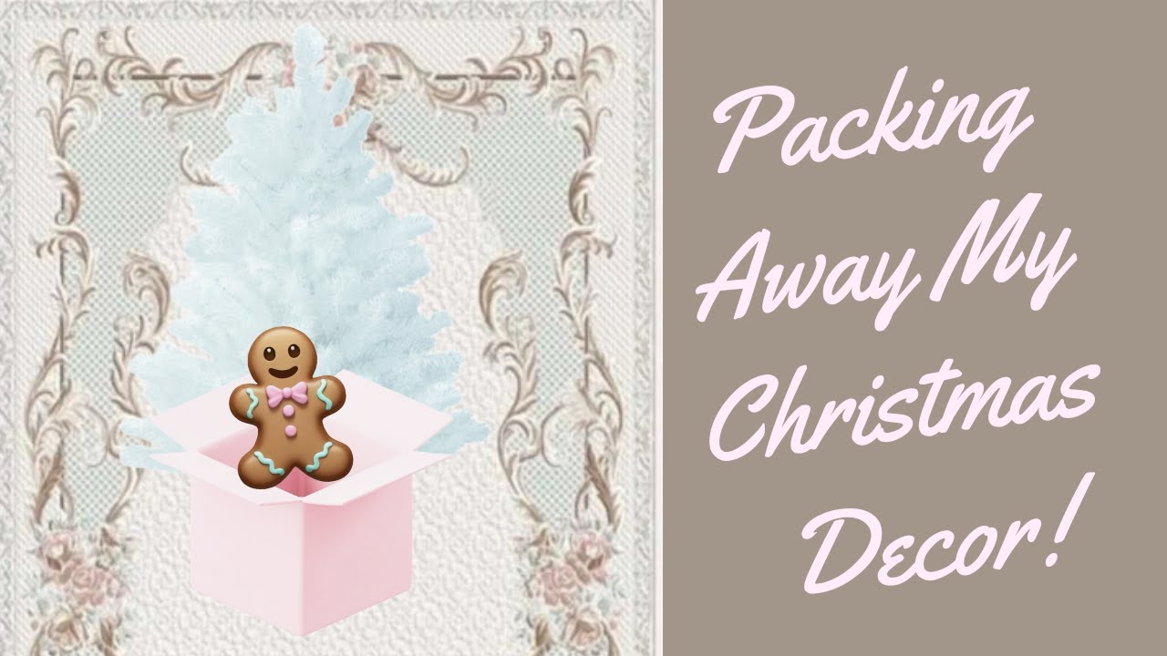 Packing Away Decor 📦 | Ornaments & Quick V-day Tree Set-Up 💘