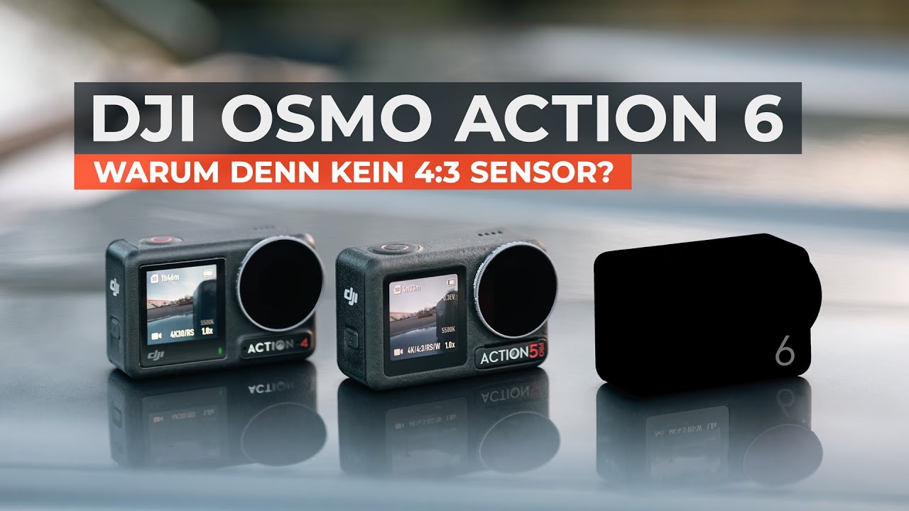 DJI Osmo Action 6 | Meine Enttäuschung über den neuen Sensor