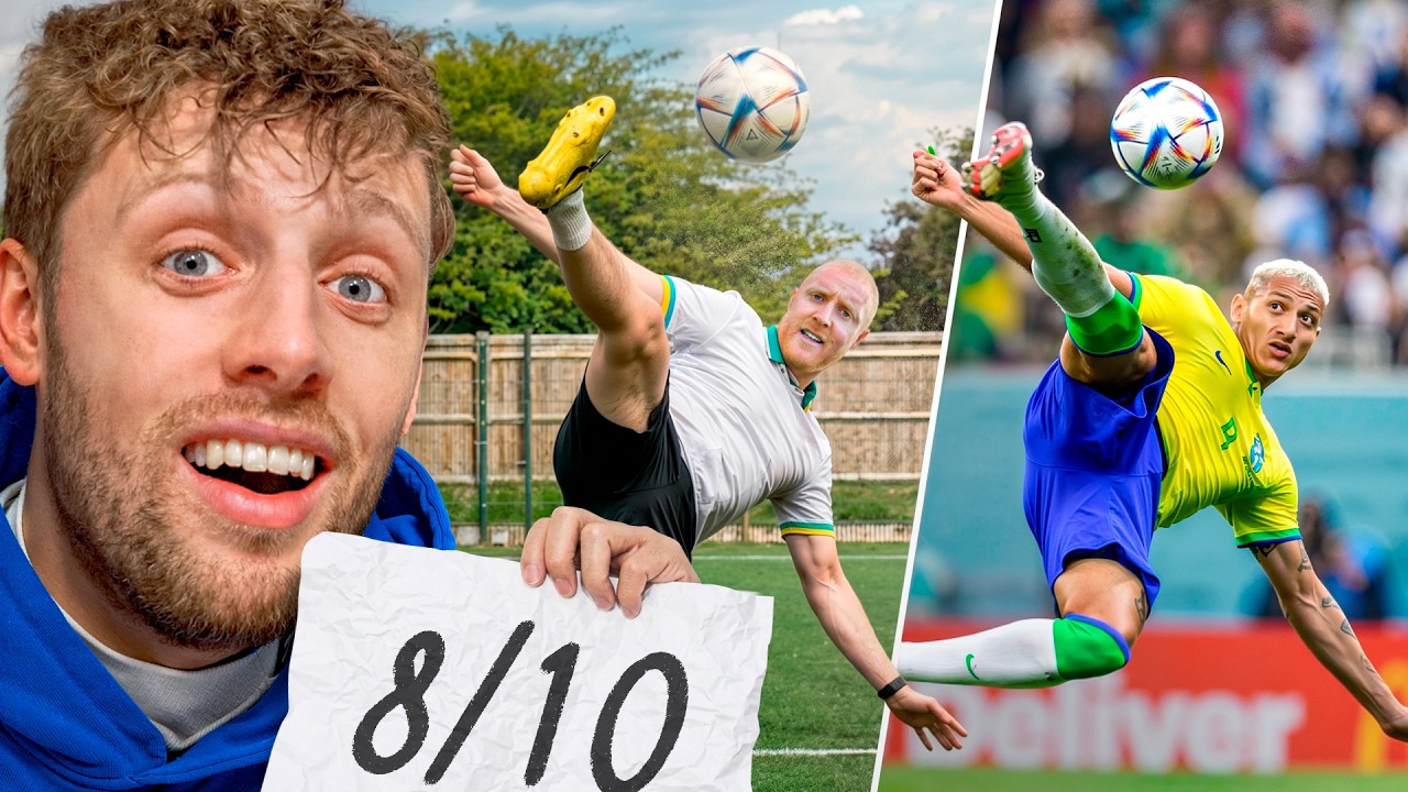 BRUTALLY RANKING YOUTUBER WORLD CUP GOAL RECREATIONS