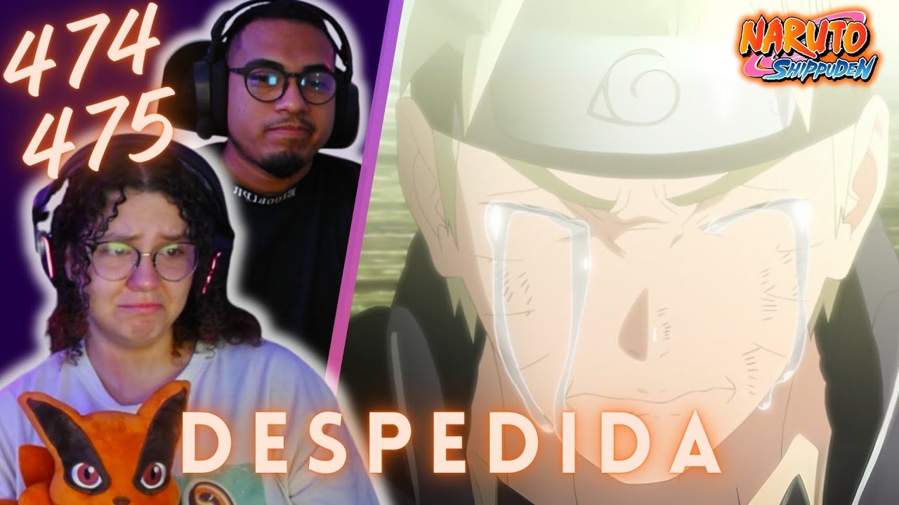 🍃 Naruto Shippuden 474 y 475 | Reaccionando por primera vez | Fin de la 4ta Guerra Ninja 🍃
