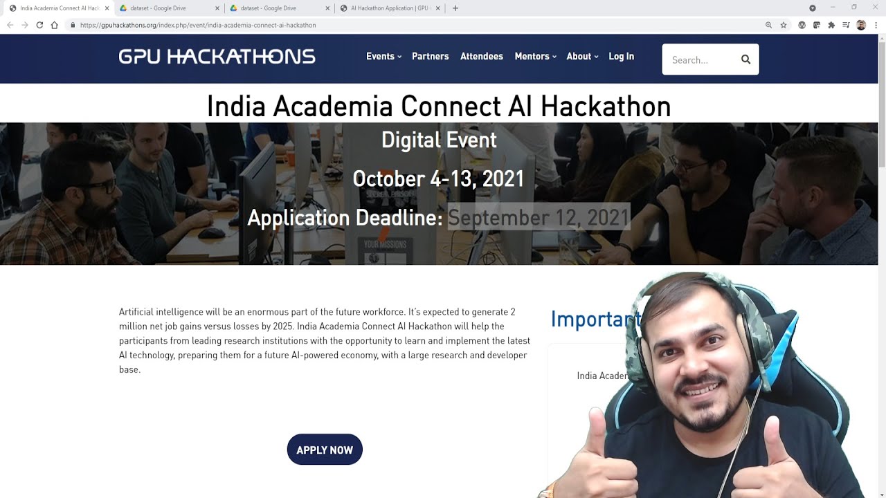 India Academia Connect AI Hackathon By Nvidia And Its Partners