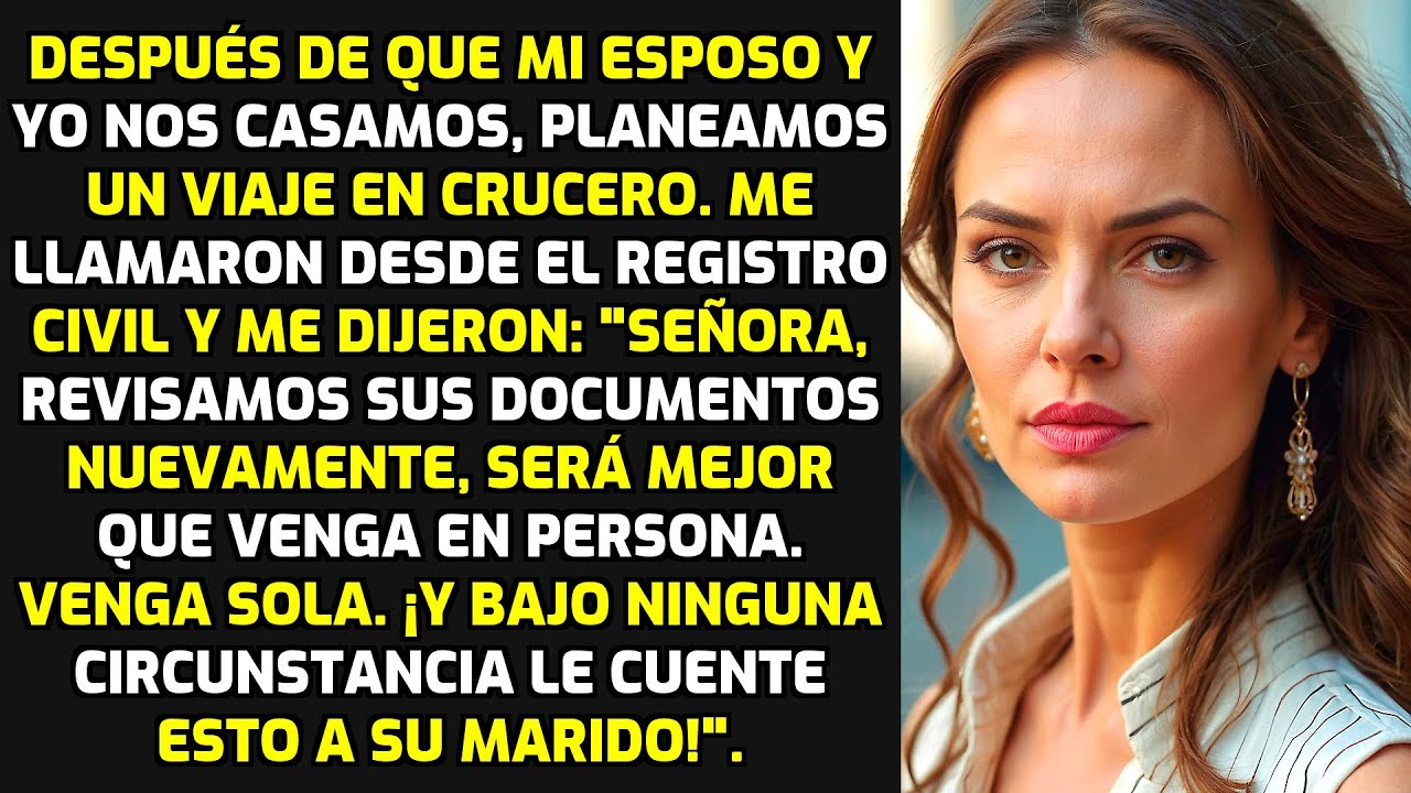 Después De Que Mi Esposo Y Yo Nos Casamos, Planeamos Un Viaje En Crucero Pero Sucedió HISTORIAS VIDA