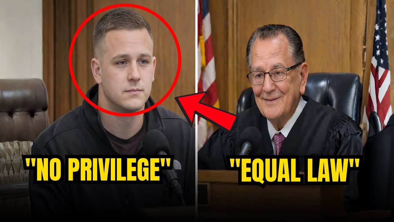 Providence Police Officer's Son in Court   Judge Treats Him Like Everyone Else Fair