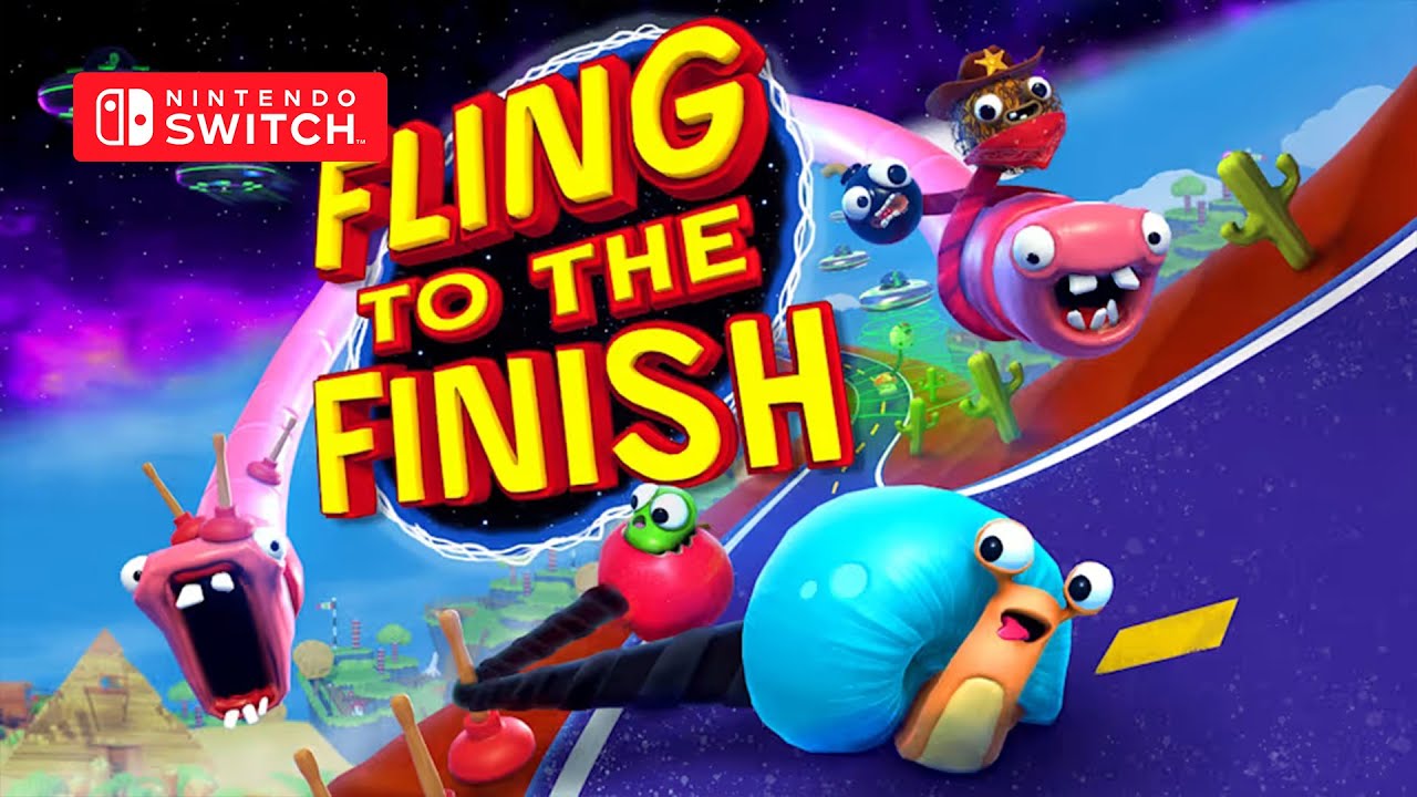 Fling to the Finish Gameplay Nintendo Switch