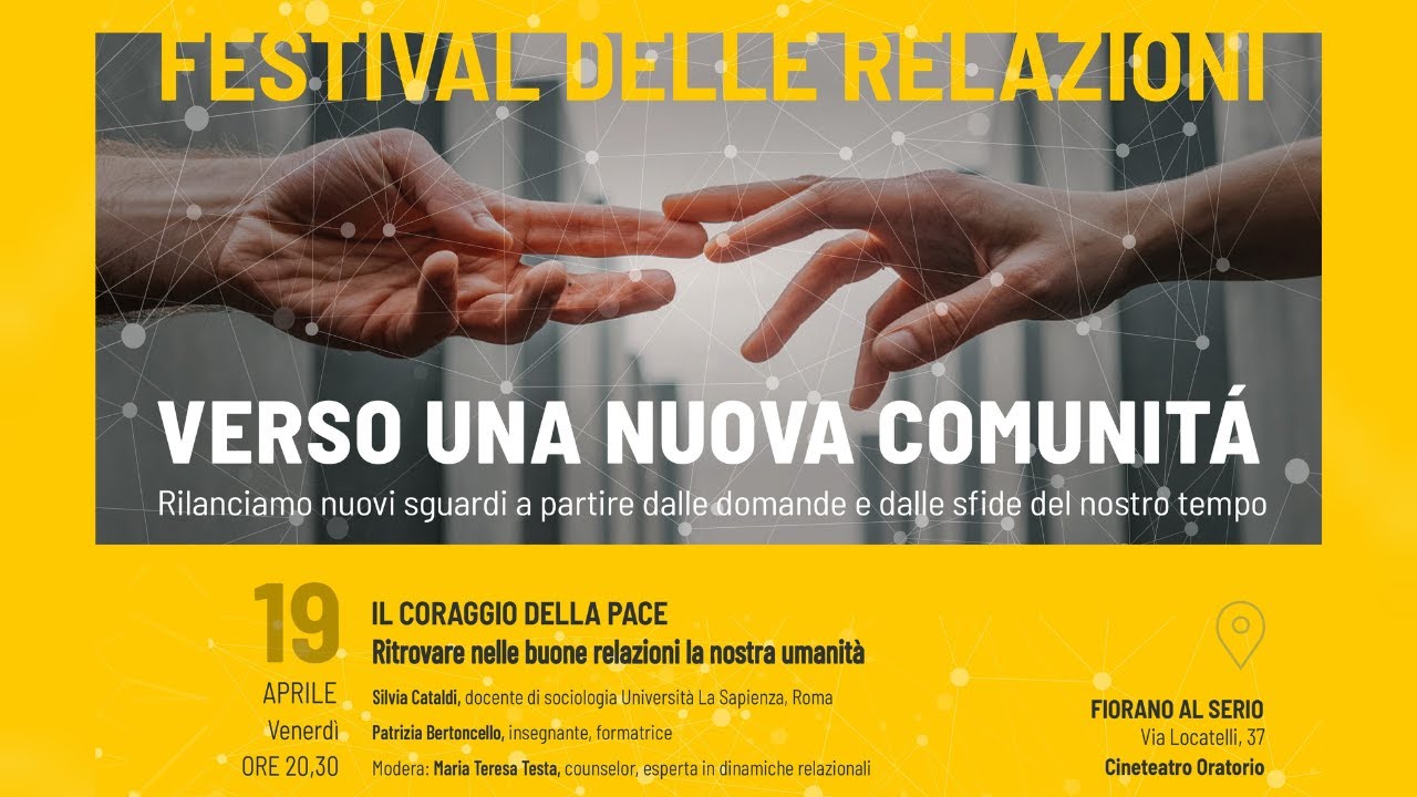 01 | FESTIVAL DELLE RELAZIONI 2024