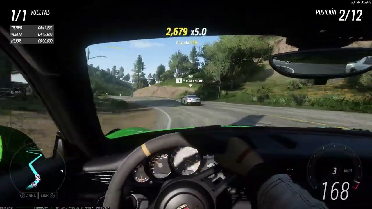 Forza Horizon 5 |Porsche 911 GT3 RS | Carrera Goliat | Dificultad Profecional | MKArtorias