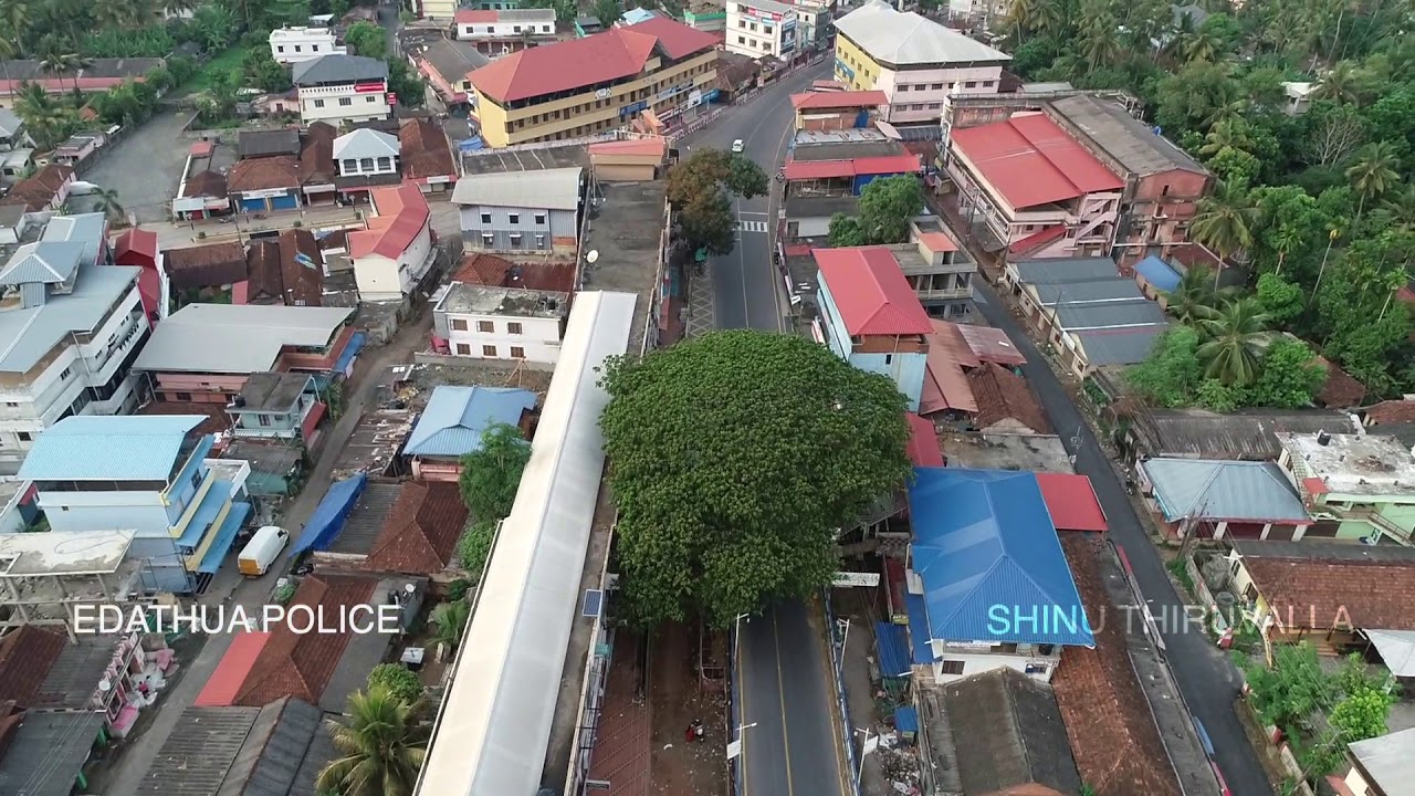 DRONE TROLL Edathua Police Station  ഡ്രോൺ ഇറങ്ങീട്ടുണ്ട് മക്കളേ ഓടിക്കോ !! Troll Video