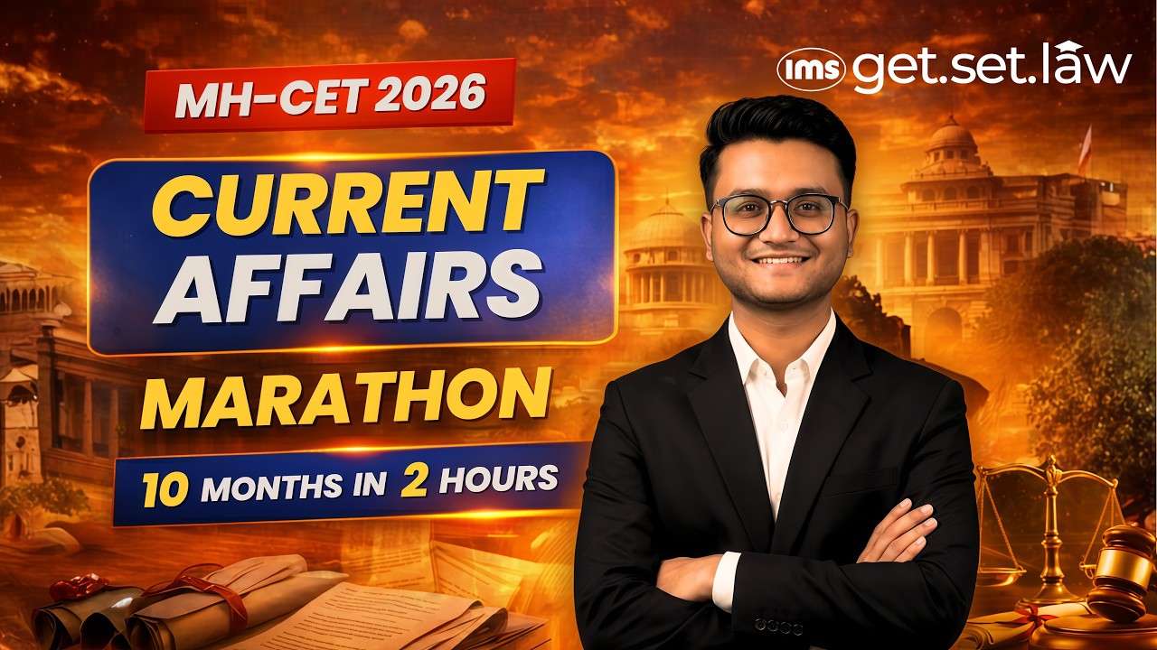 🔴LIVE | MH-CET 2026 Current Affairs Marathon | 10 Months in 2 Hours - Yash Sanodiya