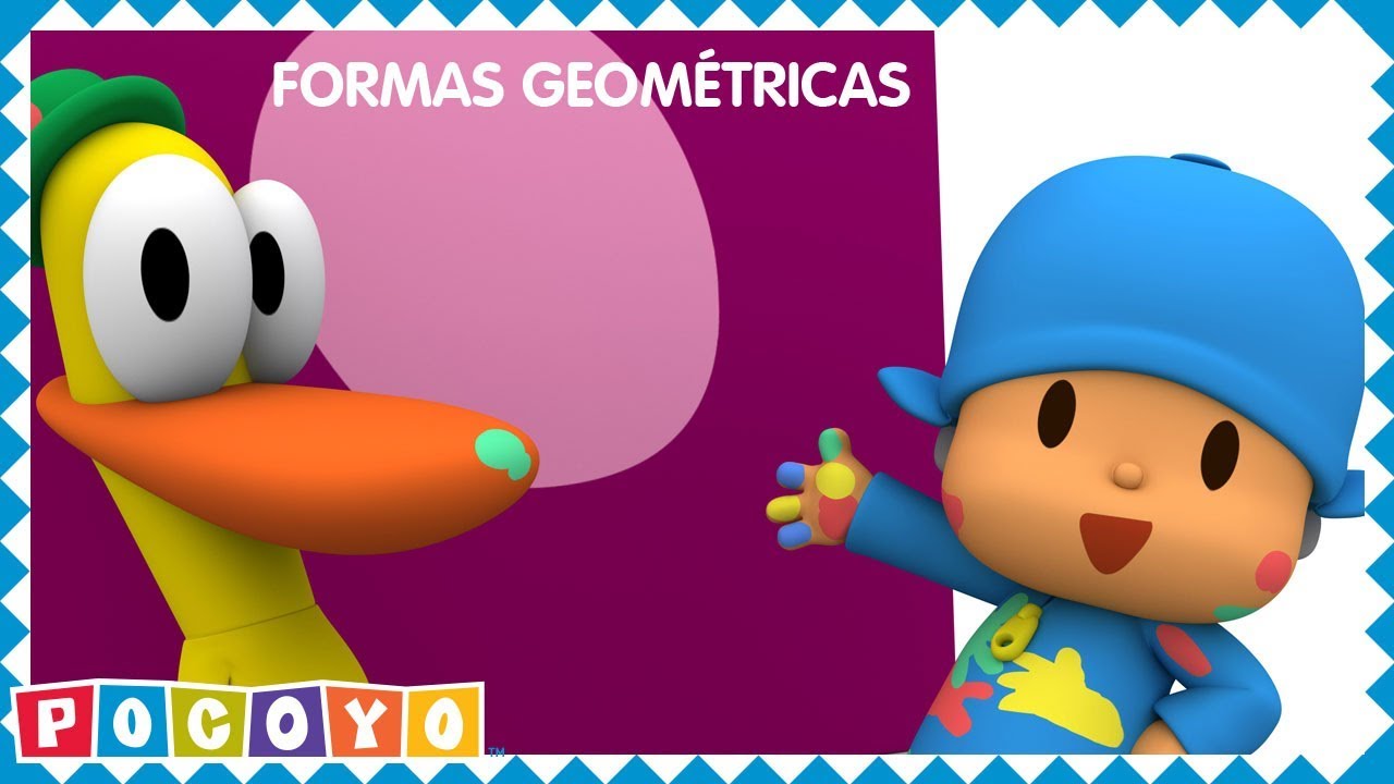 💠Aprenda as FORMAS GEOMÉTRICAS com Pocoyo [8 formas] 💠Vídeos Educativos para Crianças