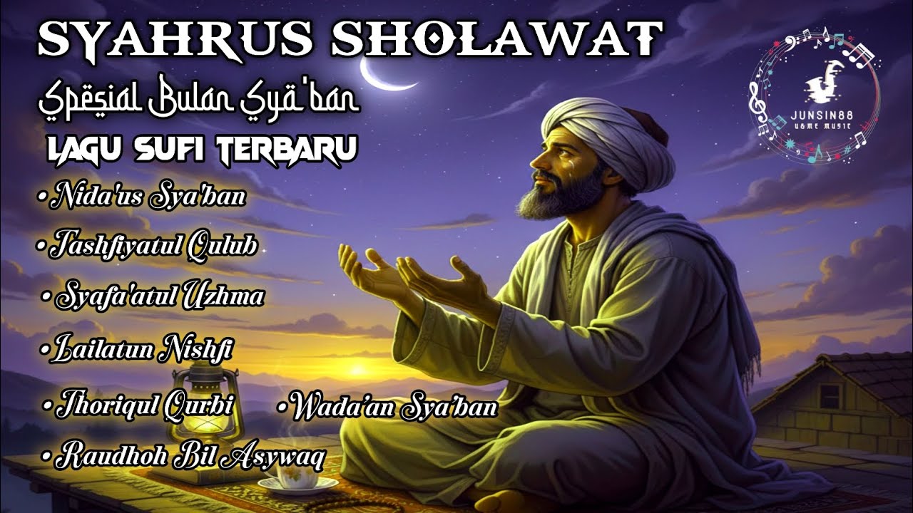 SYAHRUS SHALAWAT - @Junsin88 | Sufi Slow Rock Spesial Sya'ban 🌜🕋