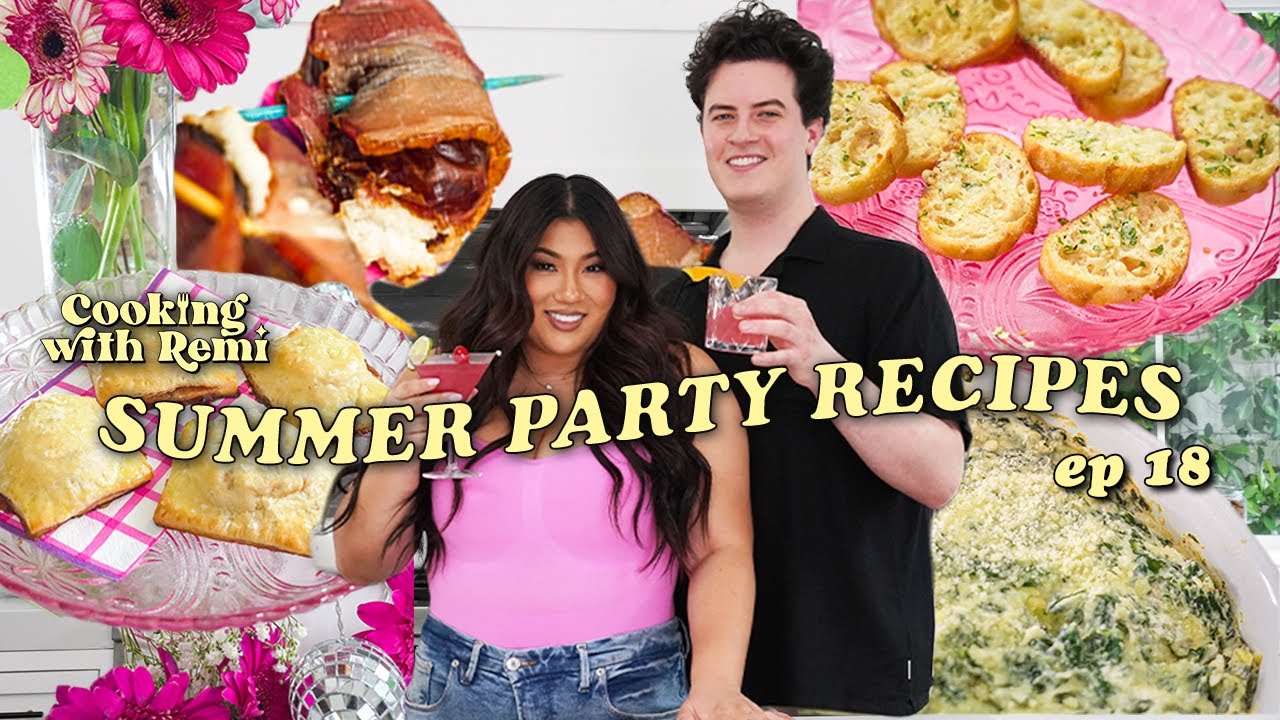 Summer Party Recipes - COOKING WITH REMI