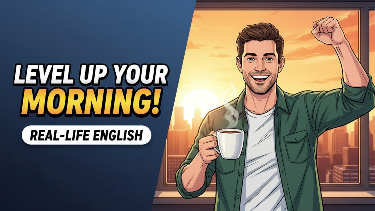Talk About Your Morning Routine in English | Slow Listening & Speaking Practice Podcast