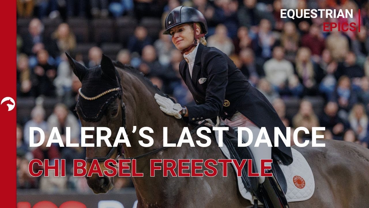 Dressage legend dancing Dalera retires 💛✨ | CHI Basel