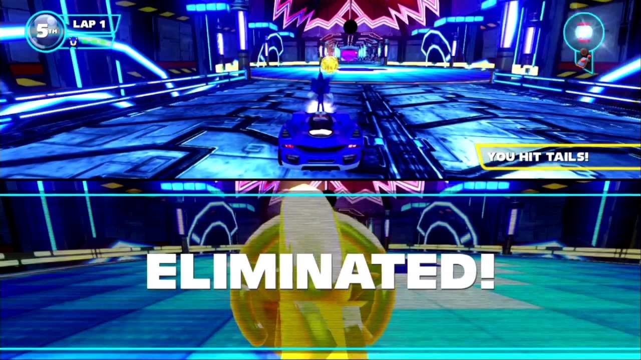 Sonic & All-Stars Racing Transformed (PS3): ошибка с бесконечным использованием предметов