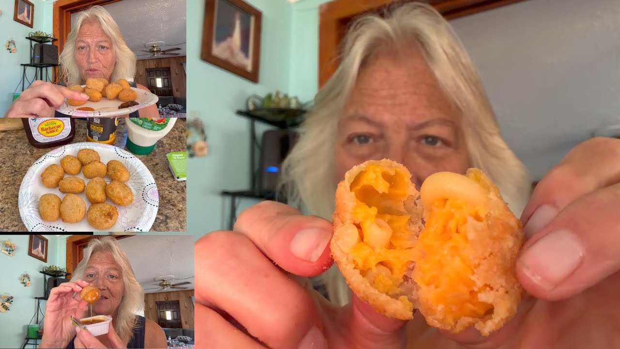 Мукбанг/Поедание кусочков макарон с сыром и соусами