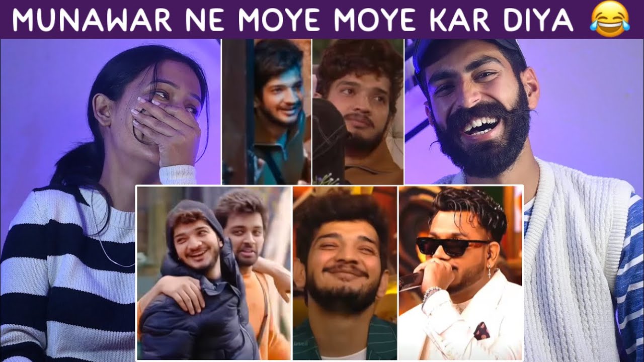 Reaction On : Munawar Faruqui Moye Moye Moments In Bigg Boss | Munawar Faruqui Bigg Boss Reaction