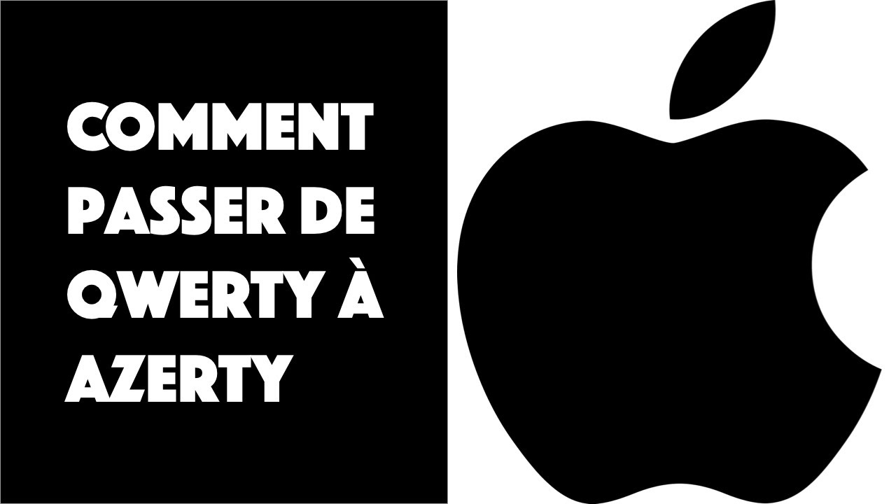 Comment passer de QWERTY &agrave; AZERTY (changer de langue le clavier) Mac