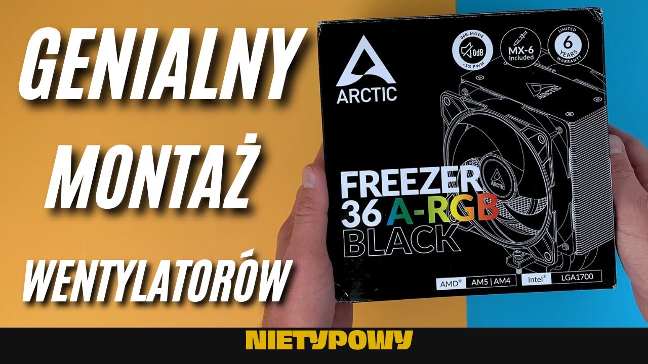Lepsze niż Endorfy Fera 5 - unboxing Arctic Freezer 36 ARGB Black