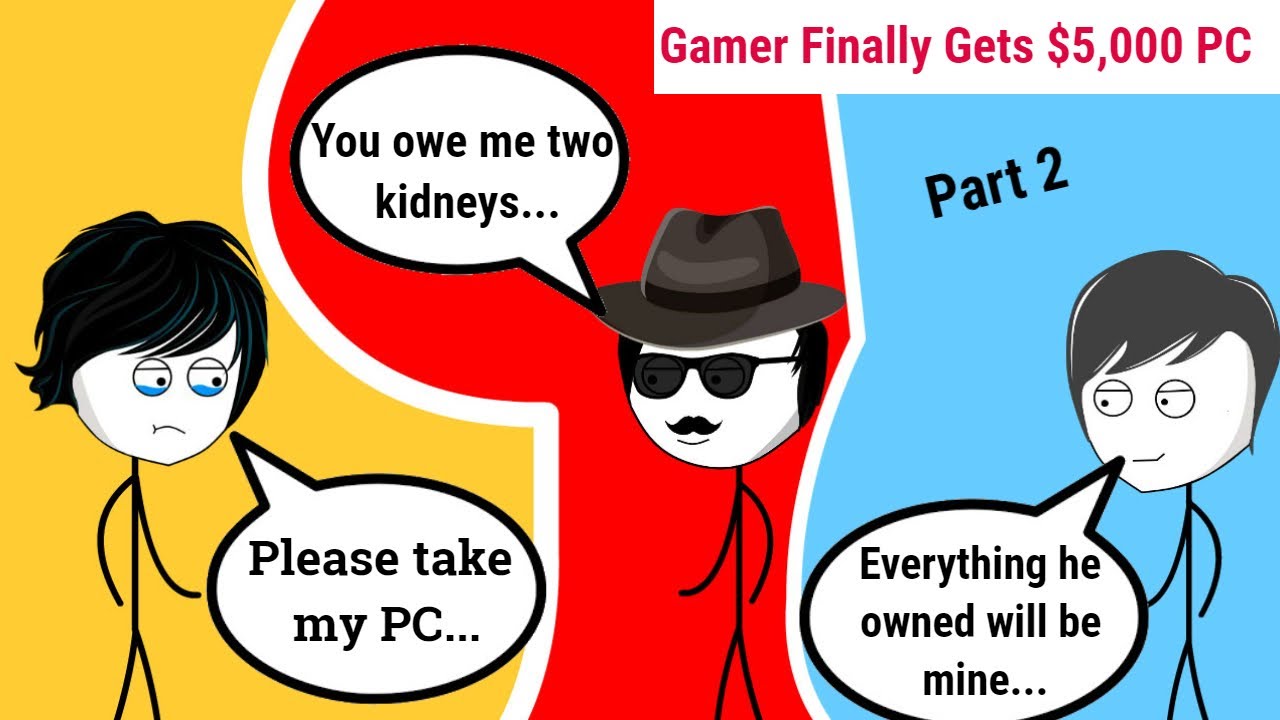 When a gamer finally gets $5000 Beast gaming PC Part 2