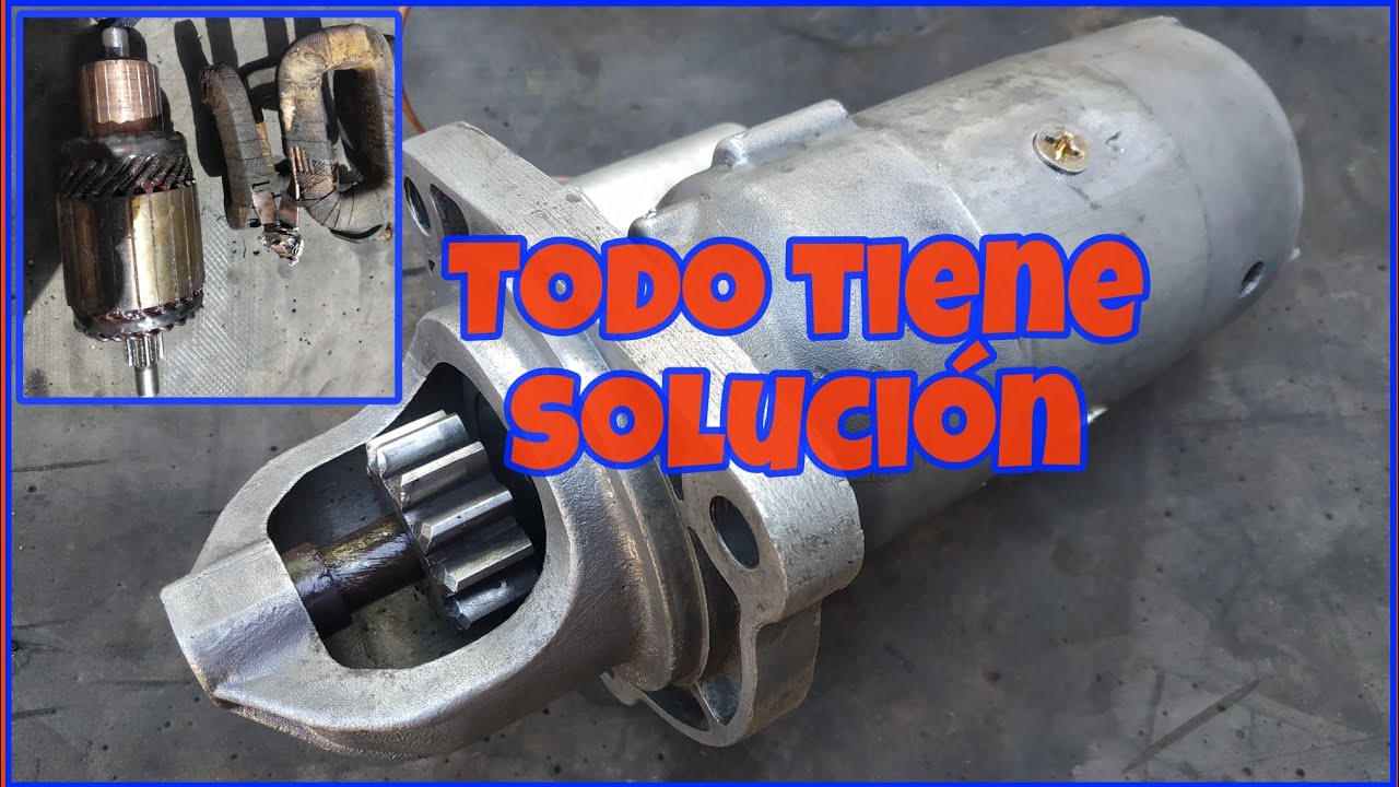Como reparar motor arranque Cummins cosechadora Case / Ford Cargo