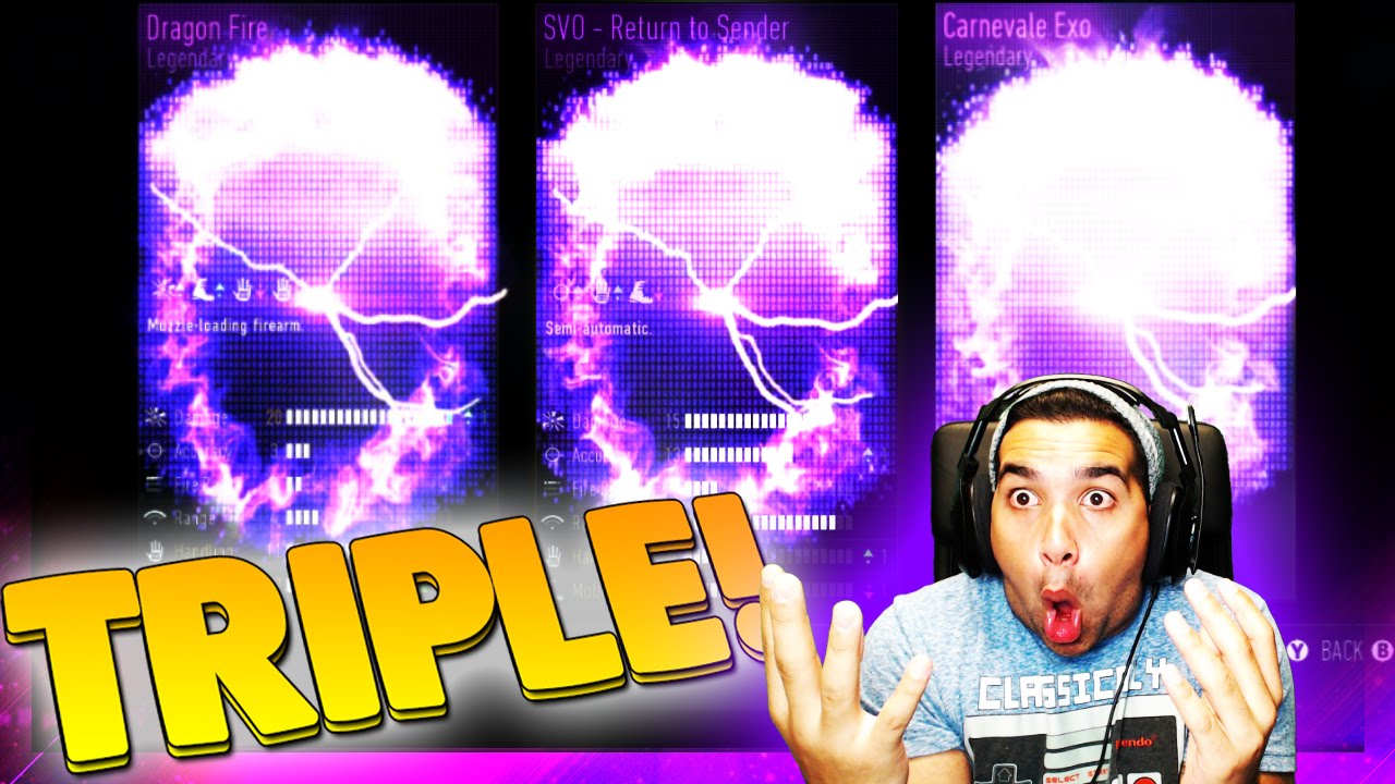 INSANE TRIPLE LEGENDARY Opening! - COD AW LEGENDARY SUPPLY DROP OPENING - COD Advanced Warfare